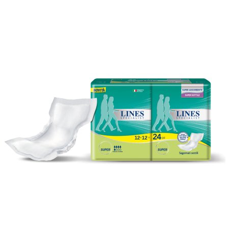 Lines Specialist X Incontinence Super 24 Pcs