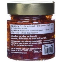 Nduja Brooch 200g Glass