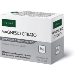 Solime Magnesium Citrate 60 Capsules