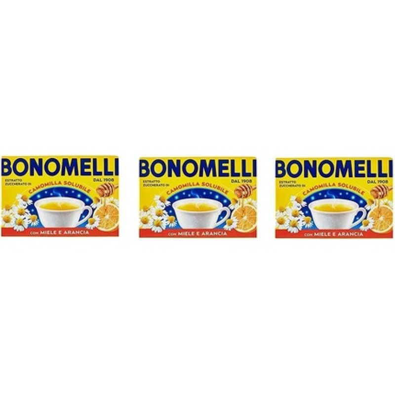 Bonomelli Chamomile with Honey and Orange Relaxing Soluble 80g
