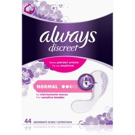 Always Discreet Liners 44 Set Normal - Always
