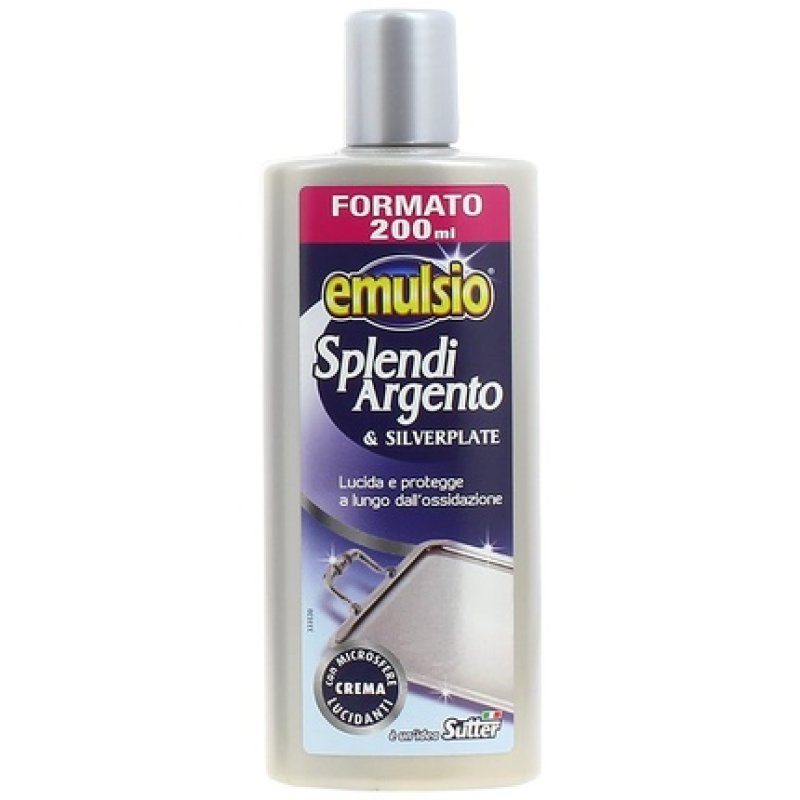 Emulsio 0262913 Splendiargento Cream Cleaner 200ml
