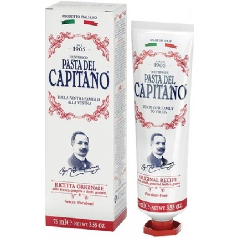 Pasta Del Capitano Toothpaste Recipe 1905 Original 25ml