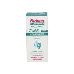 Uragme Forhans Clexidin Mouthwash 020 Alcohol-Free 200 Milliliters