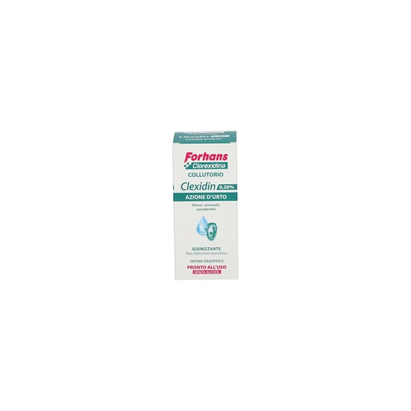 Uragme Forhans Clexidin Mouthwash 020 Alcohol-Free 200 Milliliters