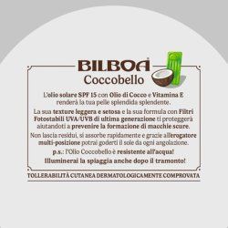 Bilboa Coccobello Sun Oil SPF 15 with Coconut Oil