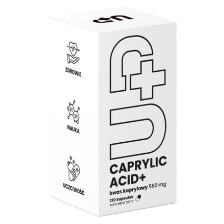 Up Health Pharma Caprylic Acid Dietary Supplement 120 Capsules