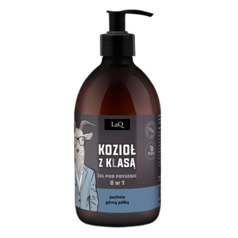 Laq Goat Class Shower Gel 8 In 1 500ml