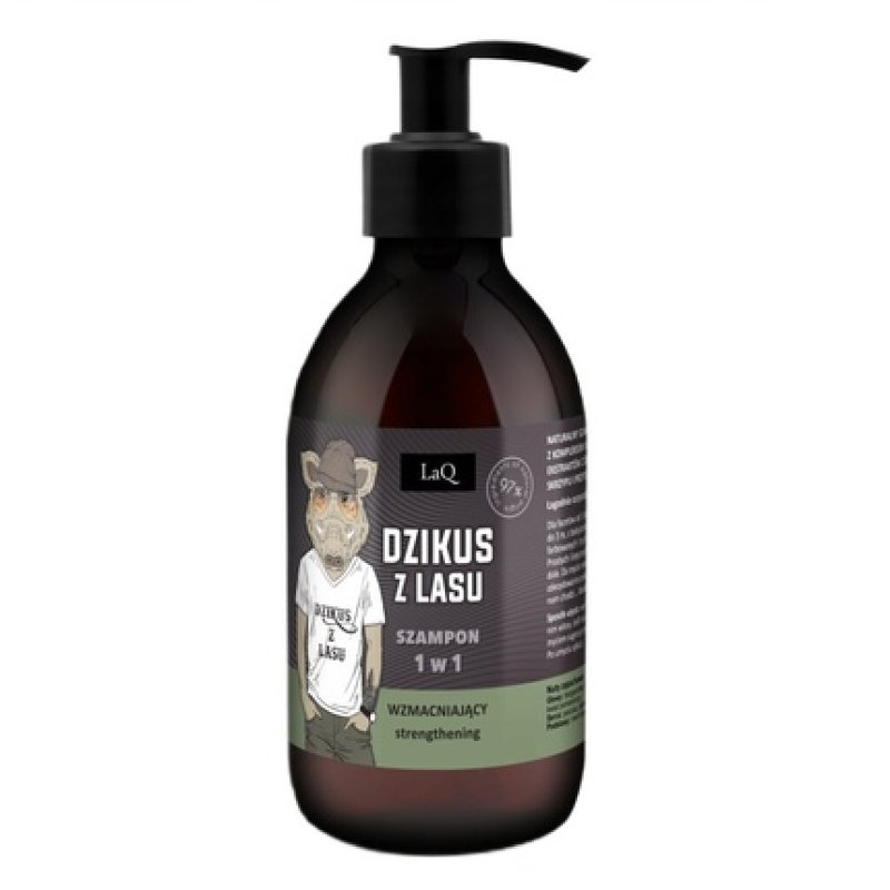 Laq Wild From The Forest Strengthening Shampoo 1 In 1 300ml