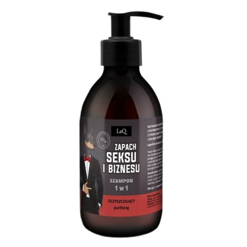 Laq Doberman Shampoo For Men 1 In 1 300ml