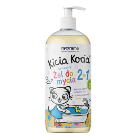 Momme Gentle 2-In-1 Washing Gel And Shampoo Kicia Kocia 500ml