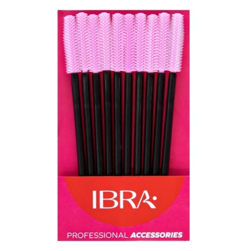 Ibra Silicone Eyelash Brushes 10 Pieces