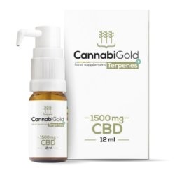 Cannabigold Premium 1500mg Hemp Oil With Terpenes - Advanced Wellness Formula, 10ml