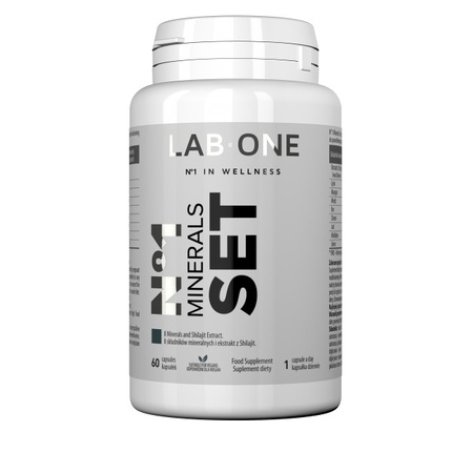 Lab One No. 1 Minerals Set Dietary Supplement 60 Capsules