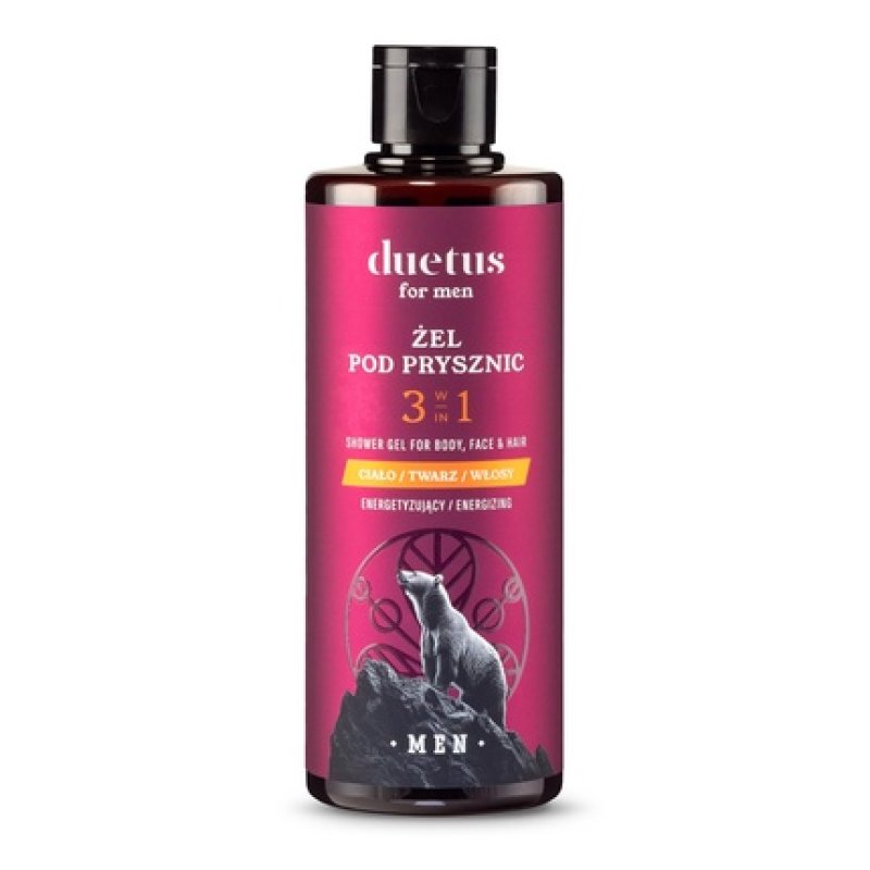 Duetus Energizing Shampoo For Men, 300 Ml