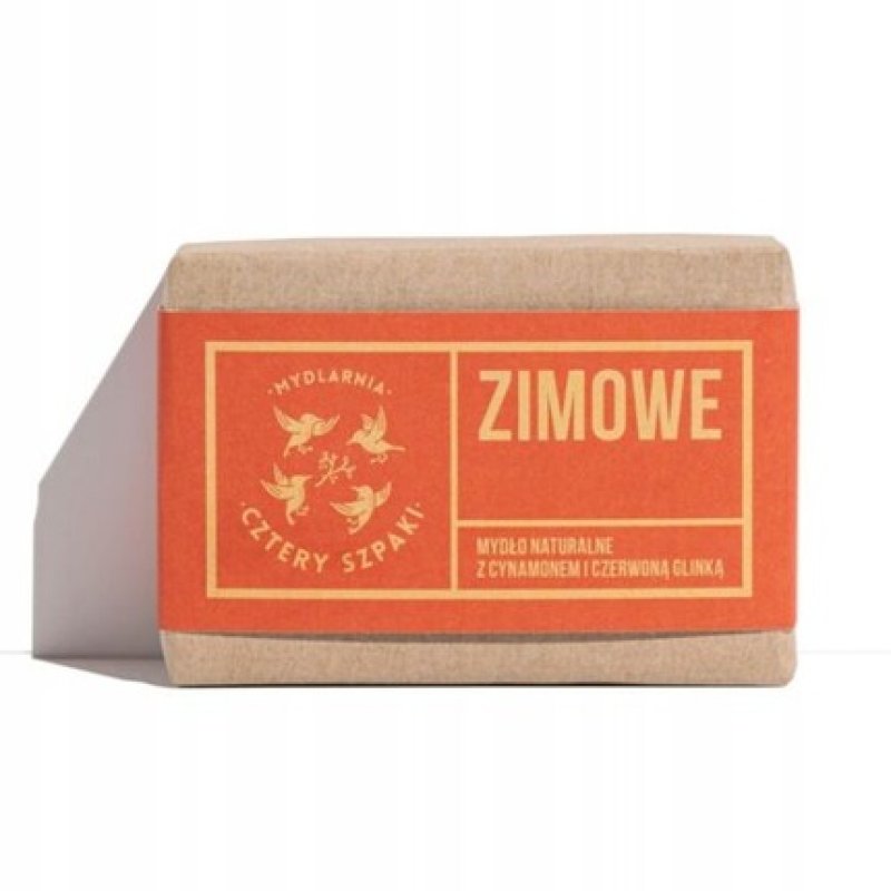 Natural Soap Bar Winter 110g Mydlarnia Cztery Szpaki