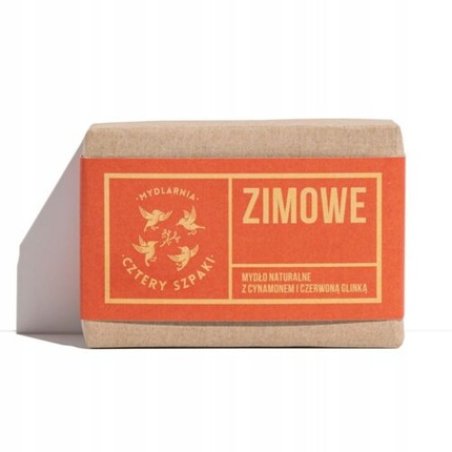 Natural Soap Bar Winter 110g Mydlarnia Cztery Szpaki