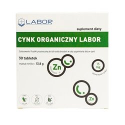 Labor Organic Zinc 30 Tablets - Supports Immune Function