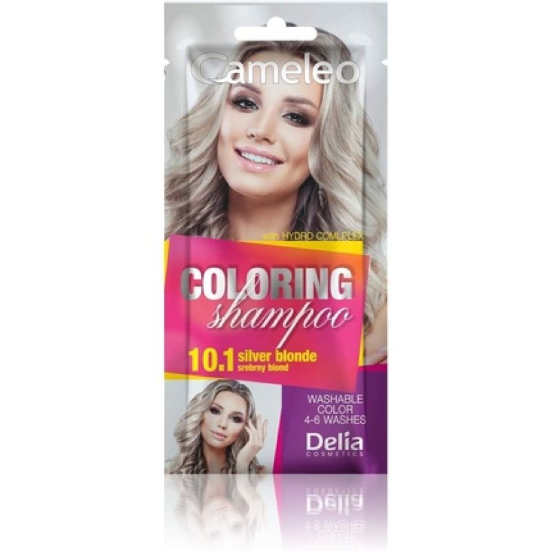 Cameleo Silver Blonde Coloring Shampoo 40ml 10.1