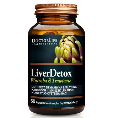Doctor Life Liver Detox Liver Protection Dietary Supplement 60 Capsules