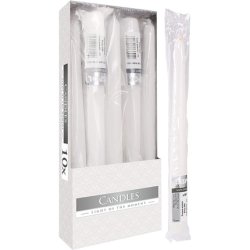 Bispol Taper Candles 245/23 - White