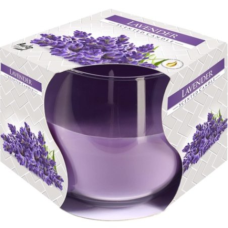 Scented Candles In Glass, Scent:Lavender