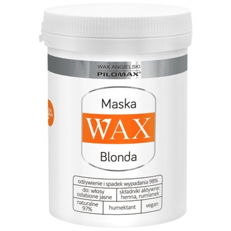 Pilomax Wax Mask For Light Hair - 240 Ml