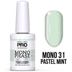 Mollon Pro Mol Monophase 31 - Pastel Mint Uv/Led Nail Polish 10ml