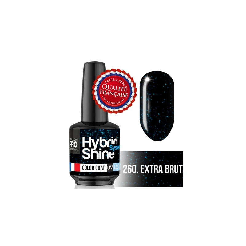 Mollon Pro Mol Hss 2/260 Semi-Permanent Hybrid Shine Nail Polish