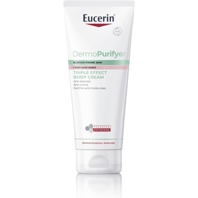 Eucerin Dermopurifyer Oil Control Body Cream Triple Action for Acne-Prone Skin