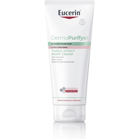 Eucerin Dermopurifyer Oil Control Body Cream Triple Action for Acne-Prone Skin