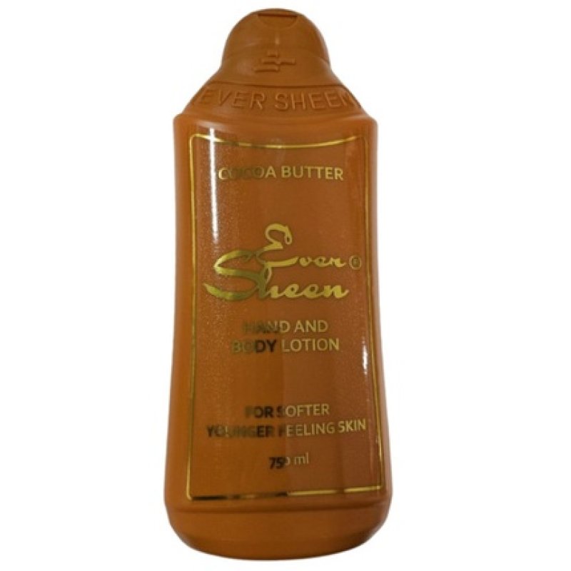 Ever Sheen Cocoa Butter Hand and Body Lotion 750ml