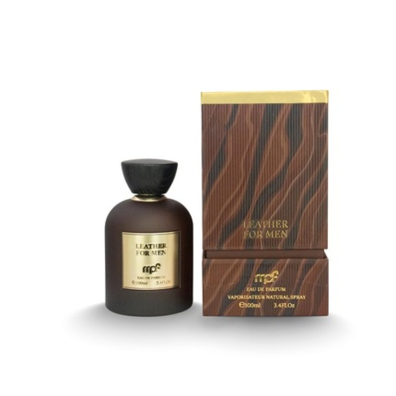 Mpf Leather for Men 100ml 3.4oz Eau De Parfum Spray