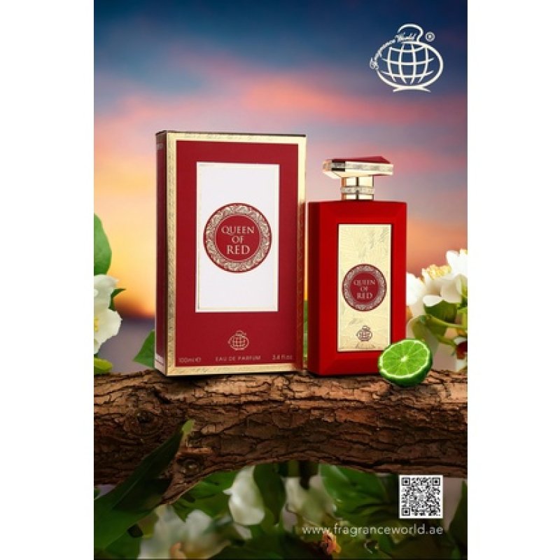 Fragrance World Queen Of Red Eau De Parfum For Women, 100 Ml
