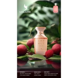 Mamlakt Al Oud Layali Amber Lychee Eau De Parfum, Unisex, 100 Ml