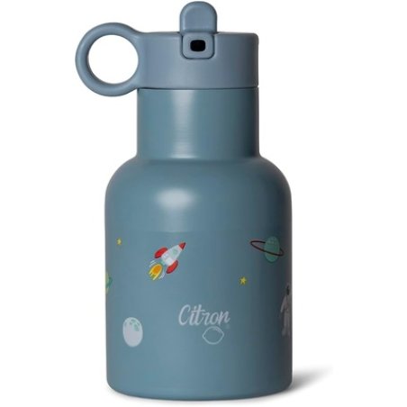 Citron Kids Water Bottle 250ml Spaceship - Stainless Steel, Leakproof, BPA-Free