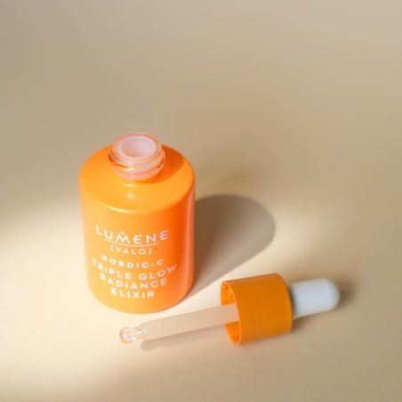 Lumene Nordic-C [Valo] Vitamin C Serum Triple Glow Radiance Elixir 30ml