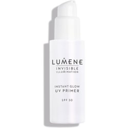 Lumene Invisible Illumination Instant Glow SPF 30 UV Primer 30ml Radiance Boosting Facial Fluid with Brightening Nordic