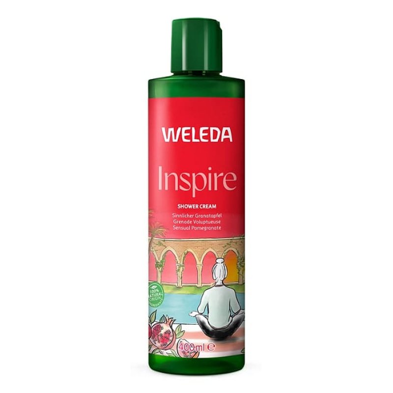 Weleda 7611916164576 gel douche et nettoyant pour le corps 400 ml Crème de douche Femmes Corps et cheveux Orange,