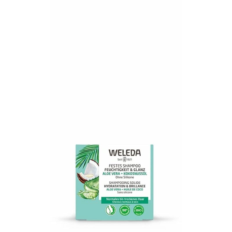 Weleda 006963CH shampooing 50 g Shampoing solide Naturel Femmes