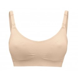 Medela Women's Keep Cool Ultra Maternity and Nursing Bra Opaque Chai L