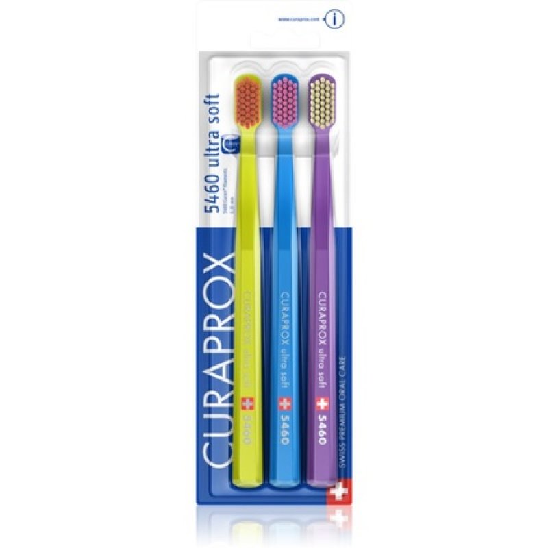 Curaprox 5460 Ultra Soft Toothbrush 3 pieces