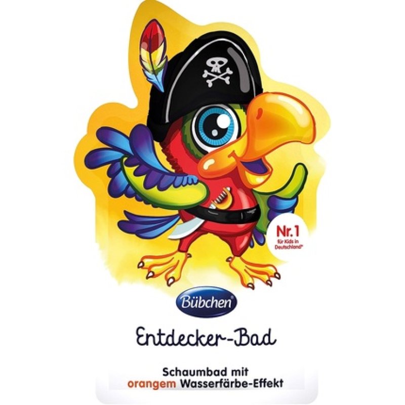 Bübchen Entdecker-Bad Children's Bath Additive Orange Fruity Foam Bath 40ml