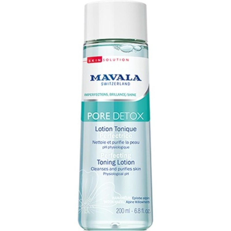 Mavala Skinsolution Pore Detox Perfecting Toning Lotion 100ml