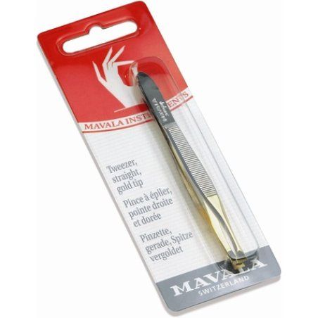 Mavala Tweezer Straight Gold Tip