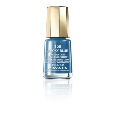Mavala Nail Polish 158 Smoky Blue 5ml