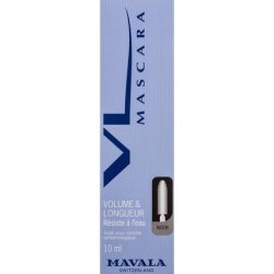Mavala Volume and Length Waterproof Mascara Black 10ml