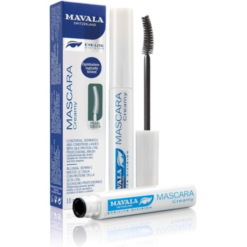 Mavala Treatment Dark Green Vert Creamy Mascara Pearl Green 10ml