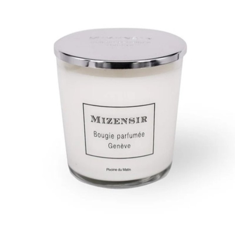 Mizensir Pivoine Du Matin Scented Candle 230ml