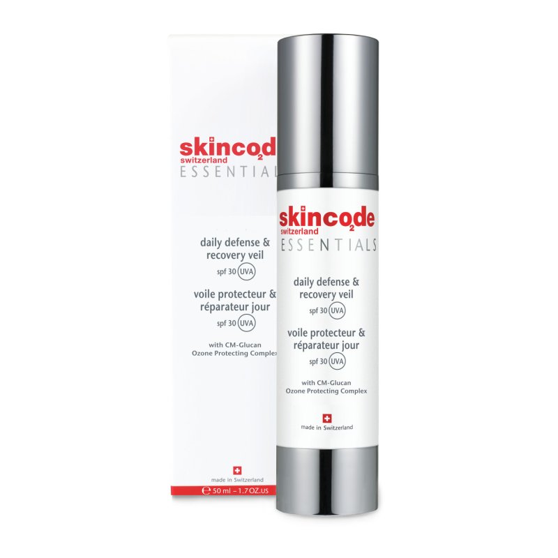 Skincode Essentials Daily Defense & Recovery Veil SPF30 Day cream Face, Neck 50 ml